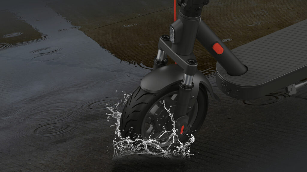 Všechny modely disponují certifikací IPX5