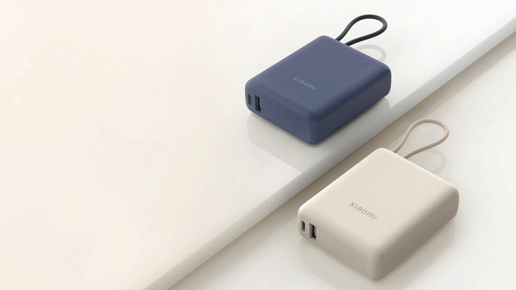 Nová powerbanka Xiaomi má integrovaný kabel a výkon 33 wattů