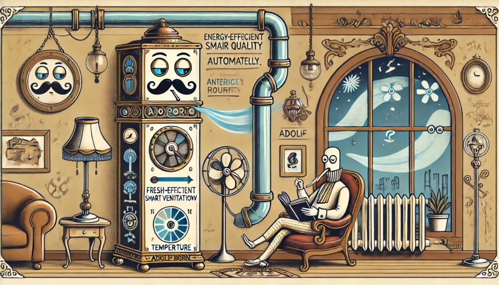 Chytré větrání podle kvality vzduchu