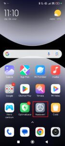 Systémové Nastavení