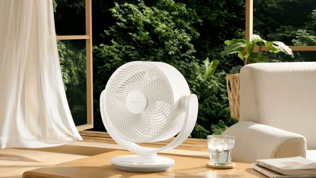 Nový stolní ventilátor Xiaomi je možné napájet z powerbanky