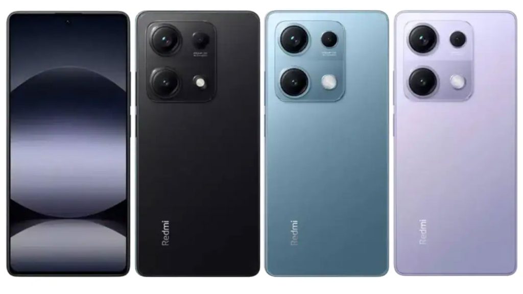 Redmi Note 14S je dostupný ve třech barevných provedeních