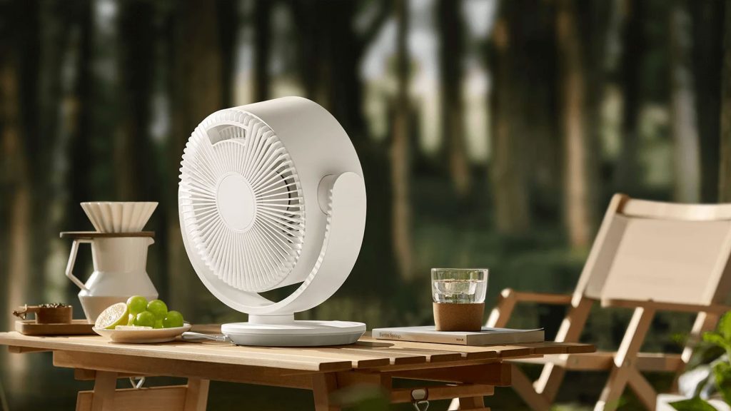 Ventilátor lze napájet z powerbanky