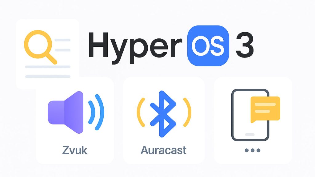 HyperOS 3 by měl přinést podporu pro modernější zvukové kodeky.