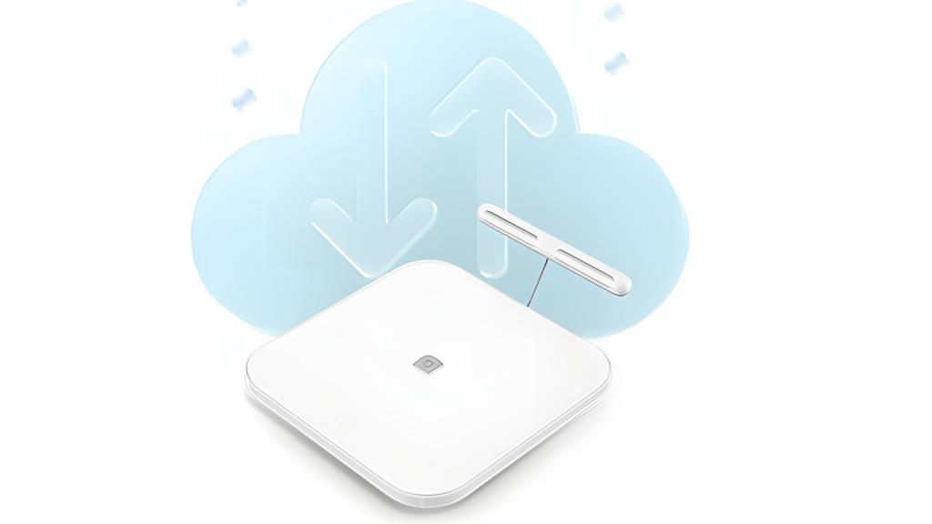 Váha umožňuje automatickou synchronizaci dat do cloudu