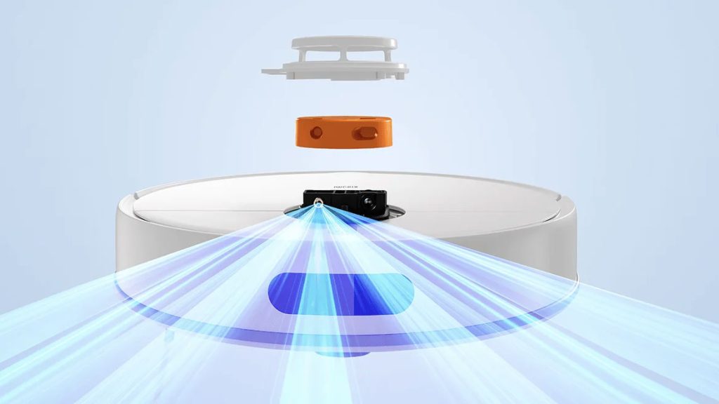 O orientaci v prostoru se stará laserová navigace