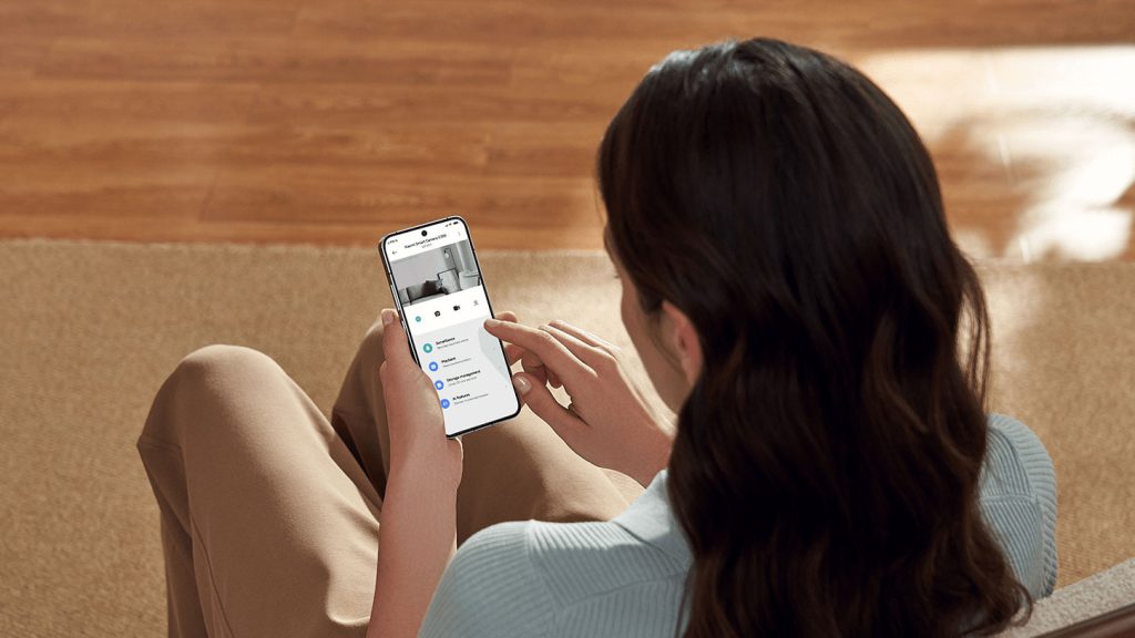 Ovládání z mobilní aplikace Mi Home