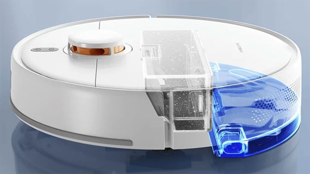Robotický vysavač Xiaomi Robot Vacuum S40C má velkou nádobku na vodu
