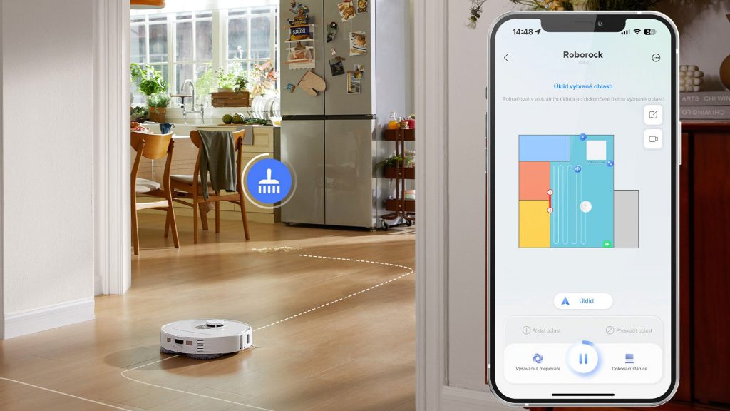 Automatický úklid šetří váš čas