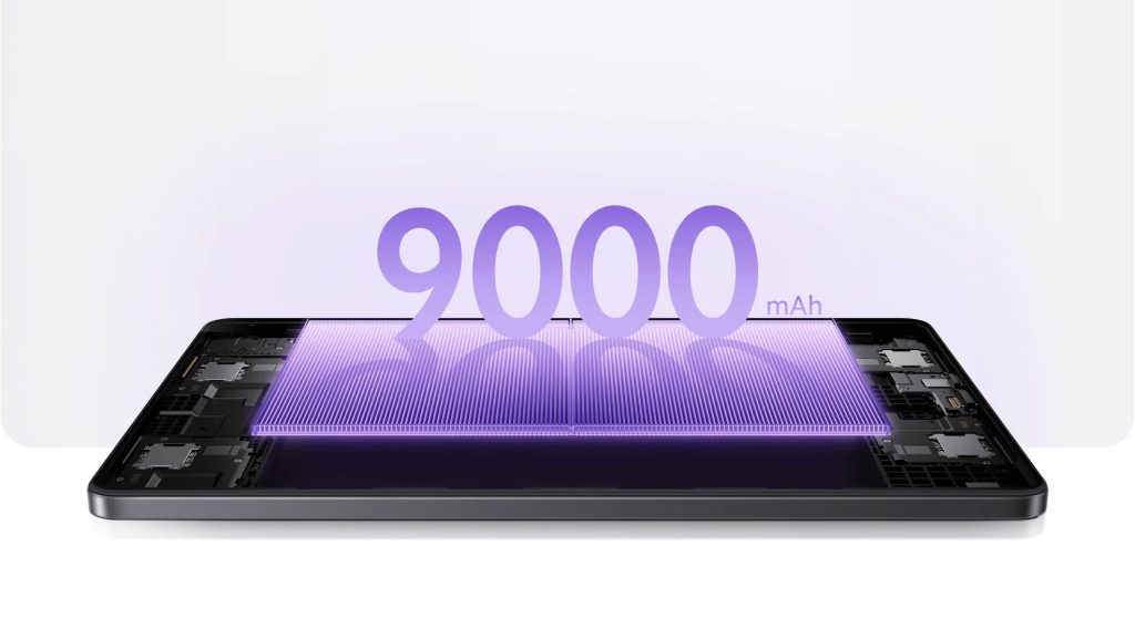 Baterie s nadstandardní kapacitou 9000 mAh