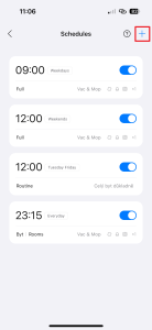 Klepněte na tlačítko plus