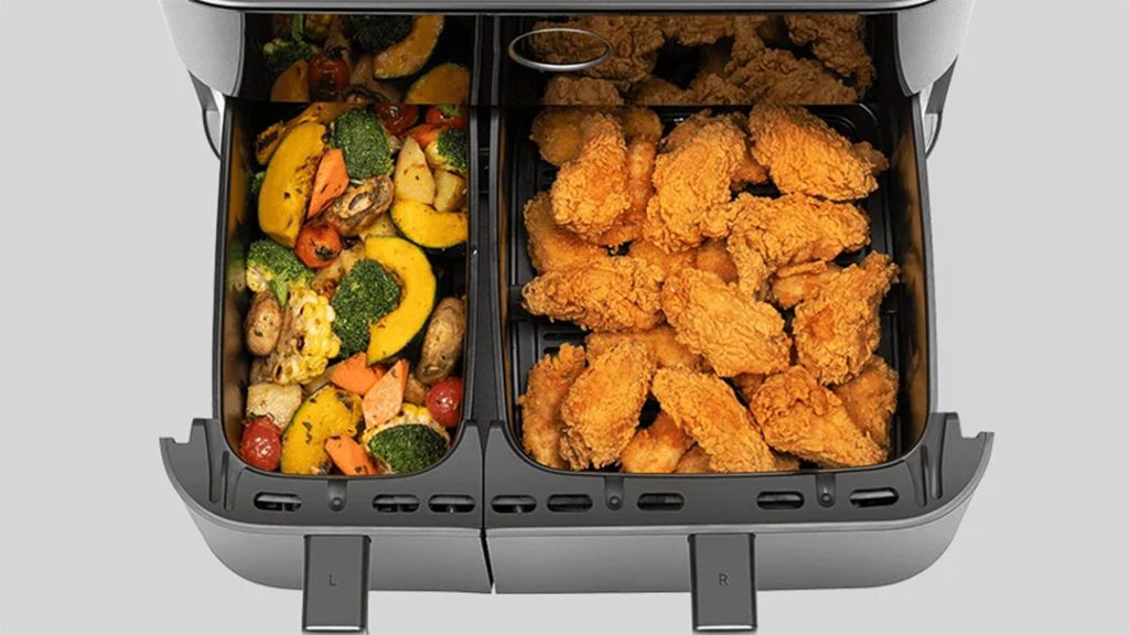 Můžete současně připravovat například hlavní chod i přílohu