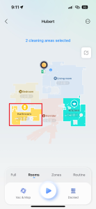 Můžete vybrat více místností