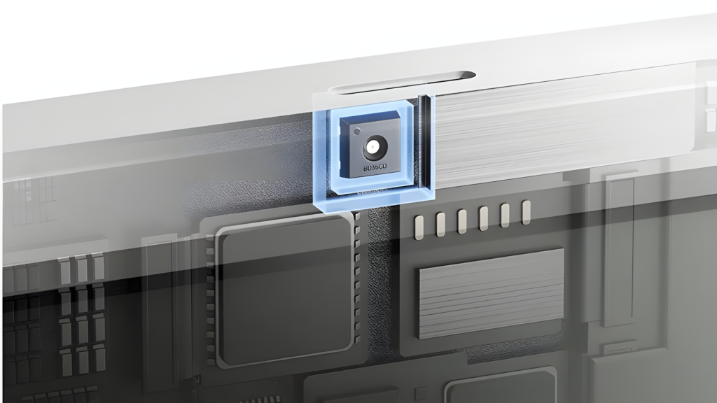 Srdcem celého zařízení je vysoce přesný digitální senzor