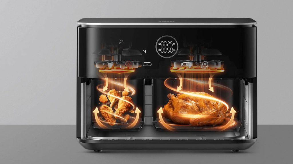 Technologie 360° cirkulace horkého vzduchu