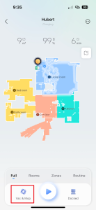 Vyberte způsob úklidu