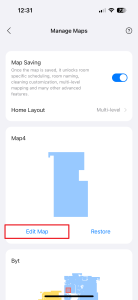 Klepněte na tlačítko Edit Map