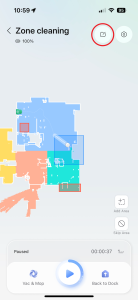 Klepněte na tlačítko s obrázkem mapy