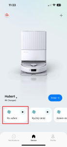 Naše rutina na úvodní obrazovce