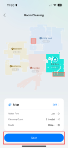 Uložíme tlačítkem Save