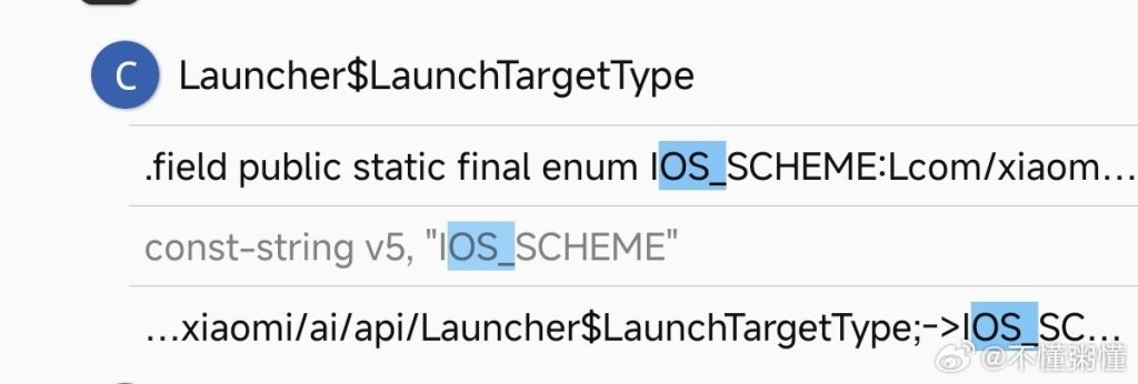 Ve zdrojovém kódu se objevil zcela jasný odkaz „IOS_SCHEME“