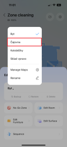 Vyberte nový prostor