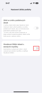 Hloubkové čištění oblasti s domácími mazlíčky
