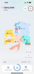 Pokračujte do Nastavení