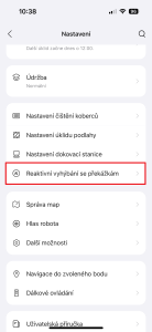 Reaktivní vyhýbání se překážkám