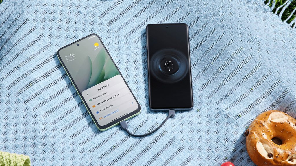 Redmi 15 5G může fungovat jako powerbanka