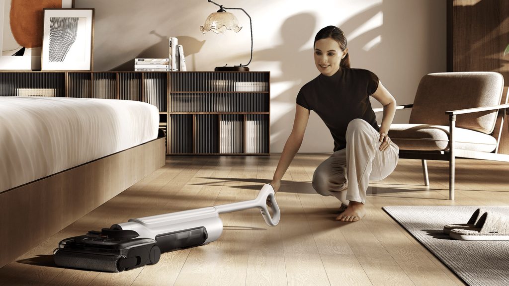 S vysavačem se snadno dostanete pod nábytek