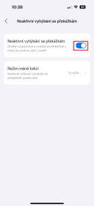 V naprosté většině případů doporučujeme ponechat tuto funkci trvale aktivní