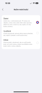 Žádné vyhýbání se kolizím