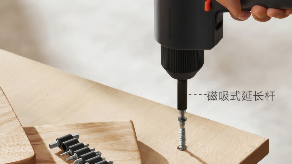 Aku vrtačka Xiaomi Mi Brushless Drill 2 dosahuje až 1700 otáček za minutu