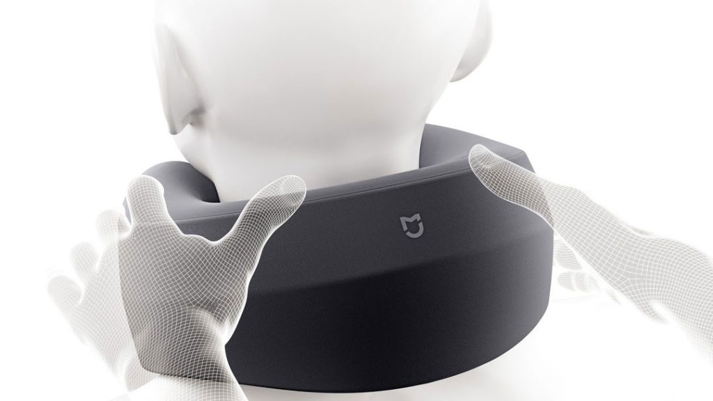 Cestovní polštář Xiaomi napodobuje ruce skutečného maséra