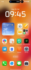 Dynamický ostrov v HyperOS 3