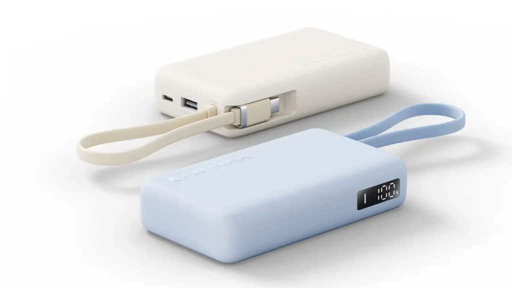 Externí baterie bude dostupná ve dvou barvách: modré a béžové