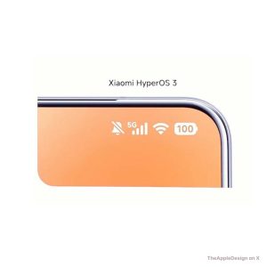 Indikátory signálu a Wi-Fi v HyperOS 3