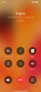 Přepracovaná aplikace Telefon