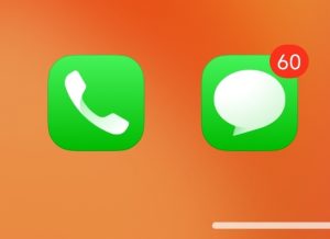 Ikony aplikací pro volání a zprávy v HyperOS 3