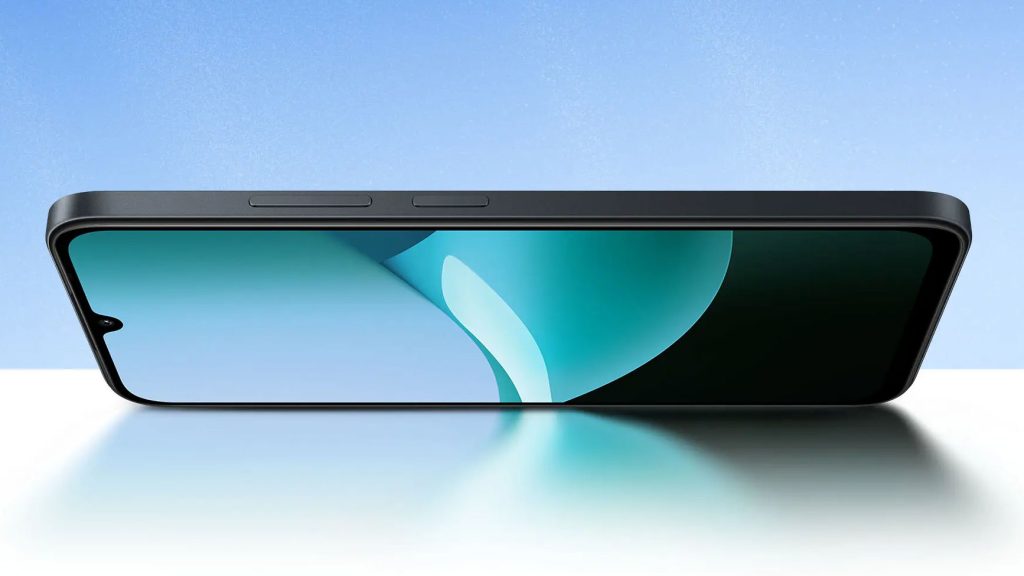 Na přední straně najdeme velkou 6,9" obrazovku typu IPS LCD