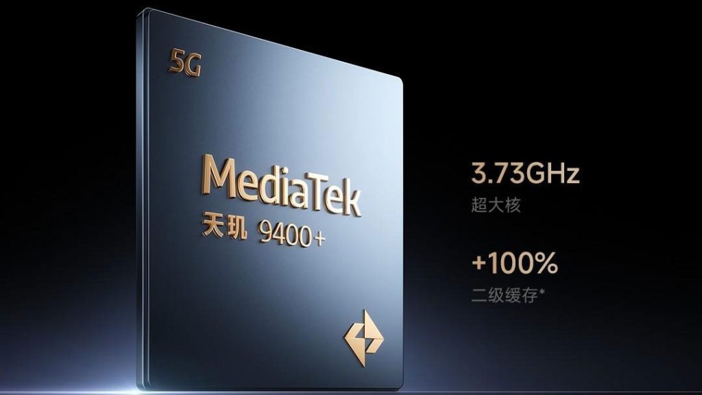 O výkon se stará osmijádrový procesor MediaTek Dimensity 9400+