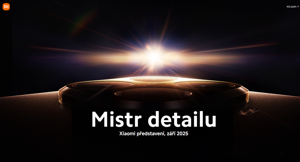 Podzimní vlajkové lodě Xiaomi 15T a 15T Pro se odhalí 24. září