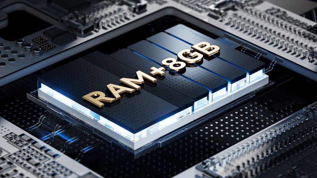 RAM lze rozšířit virtuální pamětí