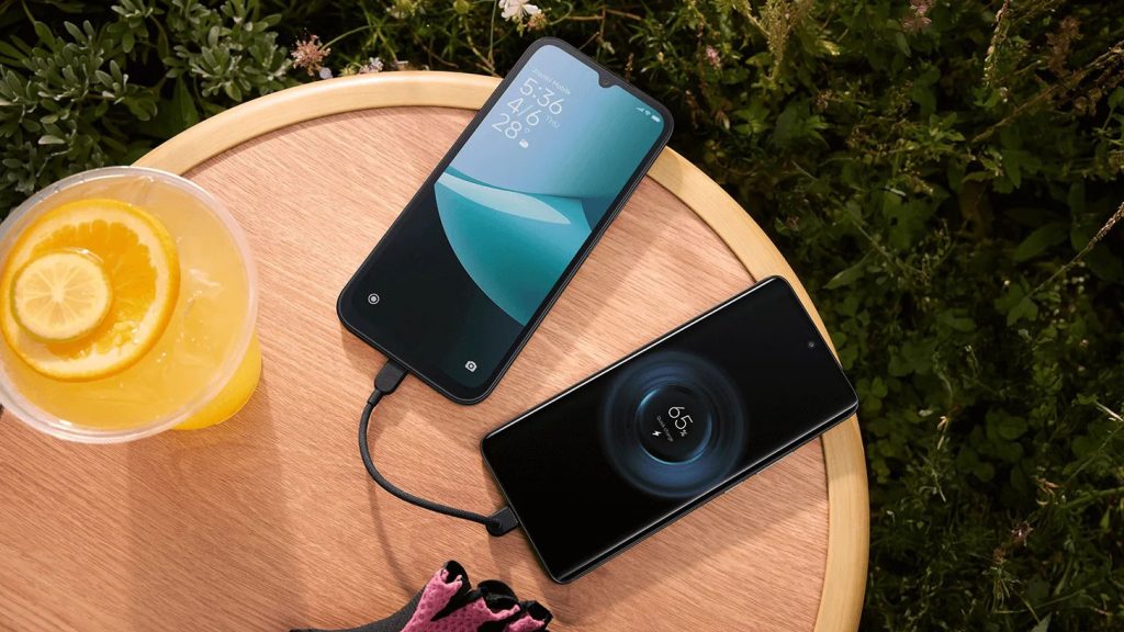 Redmi 15C 5G podporuje reverzní nabíjení