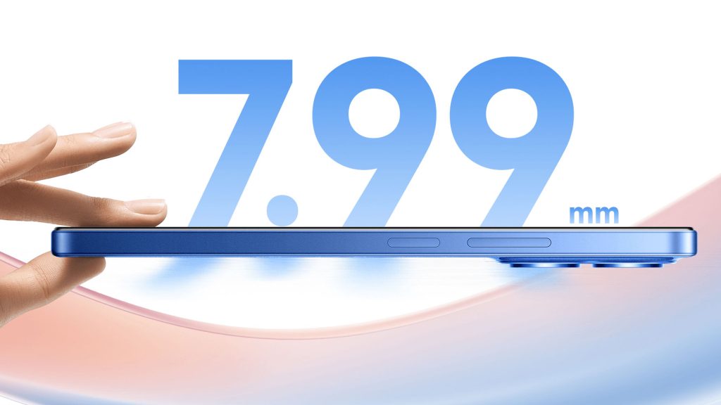 Tloušťka jen 7,99 milimetru