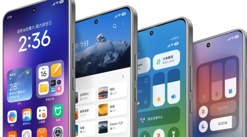 Představujeme novinky v HyperOS 3: nové ikony a Super Island