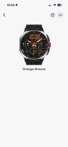 Náhled jednoho z ciferníků