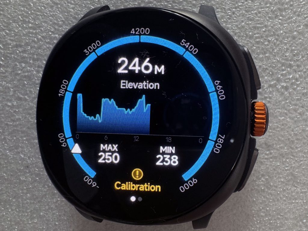 Altitude barometer (Výškoměr)