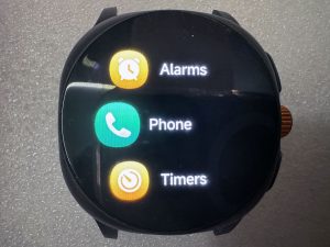 Aplikace v hodinkách Weofly Vive 2